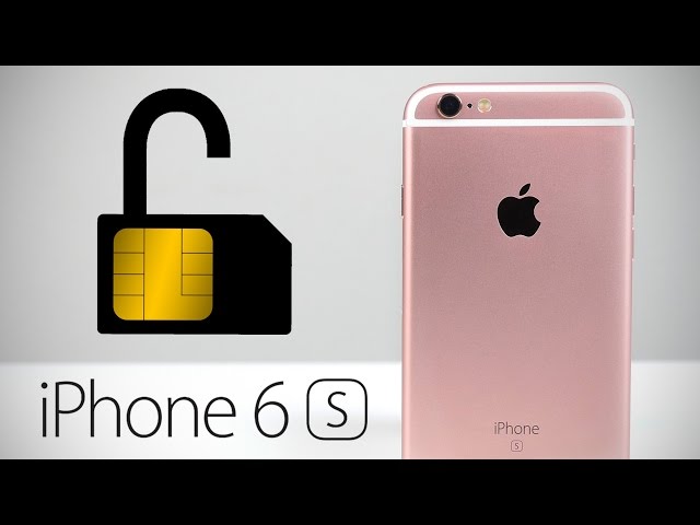 How To Unlock iPhone 6S (Plus) - SIM Unlock - YouTube