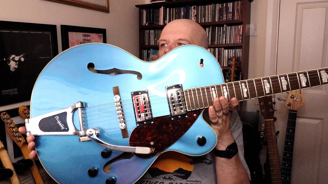 Gretsch G2410T Streamliner in Ocean Turquoise Review - The Alan