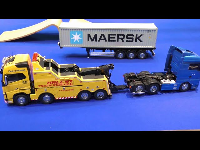 TAMIYA RC】1/14RC ボルボ FH16 グローブトロッター 750 8x4 レッカー