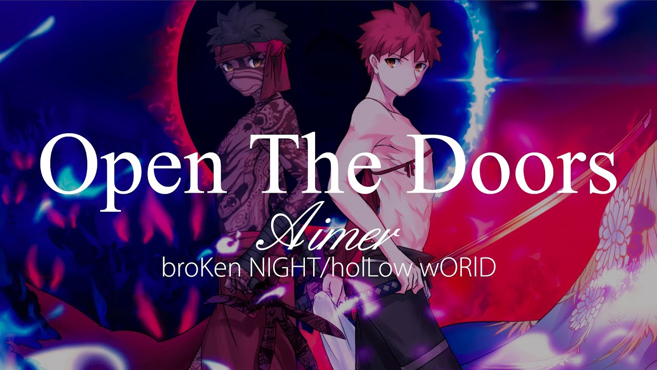Aimer broken NIGHT/hollow wORLD ポスター エメ Aimer『broKen NIGHT