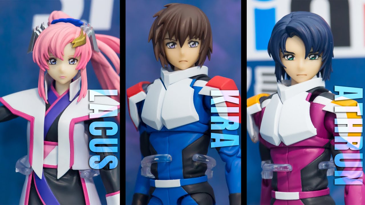ガンダムSEED S.H.Figuartsキラ&ラクス&アスラン&シン4体セット S.H.