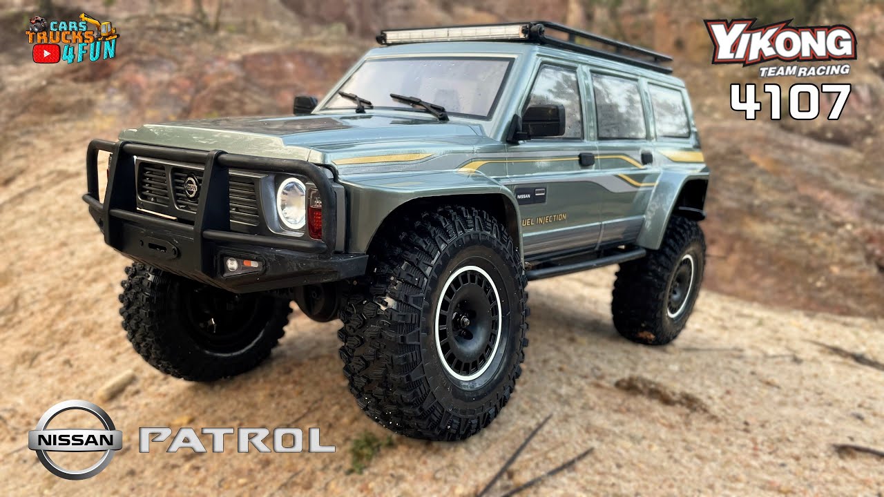 Nissan Patrol GR Y60 YiKong YK4107 1/10 RC Car 4WD Off Road