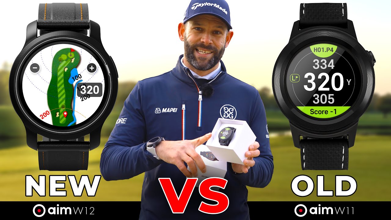 GOLFBUDDY aim W12 Golf GPS Watch: What's New & Improved over the