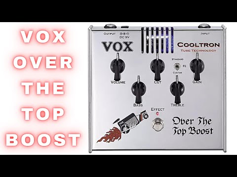 VOX Over The Top Boost CT-04TB ギターエフェクター VOX Over The Top