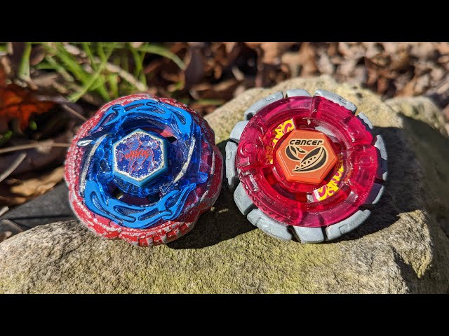 Rock Zurafa R145WB vs Dark Cancer CH120SF | Metal Fight Beyblade