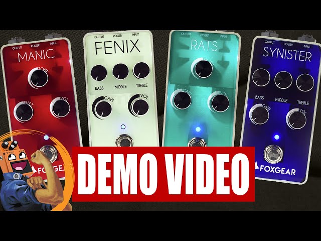 FOX GEAR FENIX , MANIC , SYNISTER and RATS DEMO - YouTube