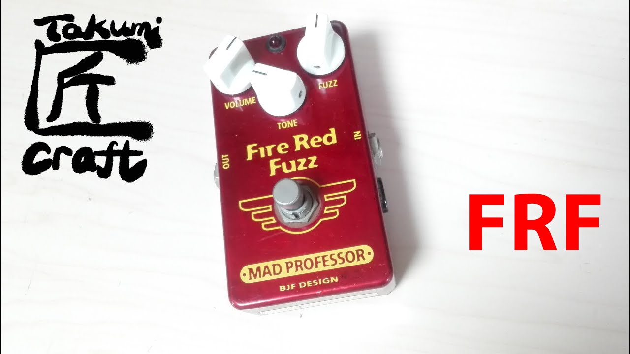 MAD PROFESSOR Fire Red Fuzz Review - YouTube