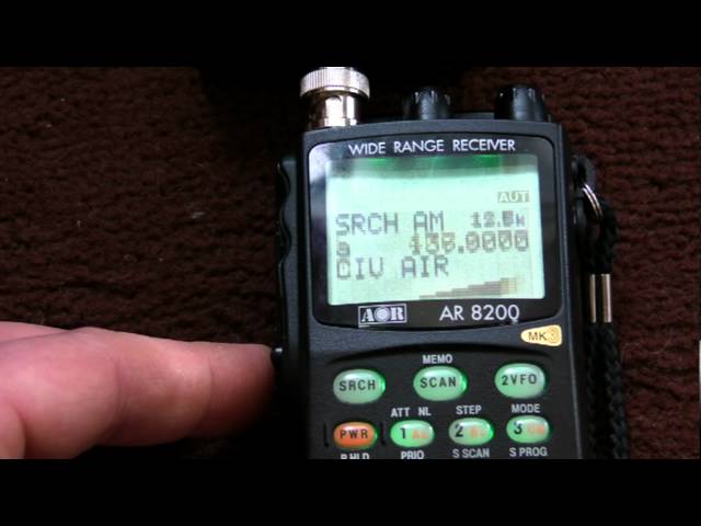 AOR 8200 Instructional videos Part 2. For beginners by a beginner