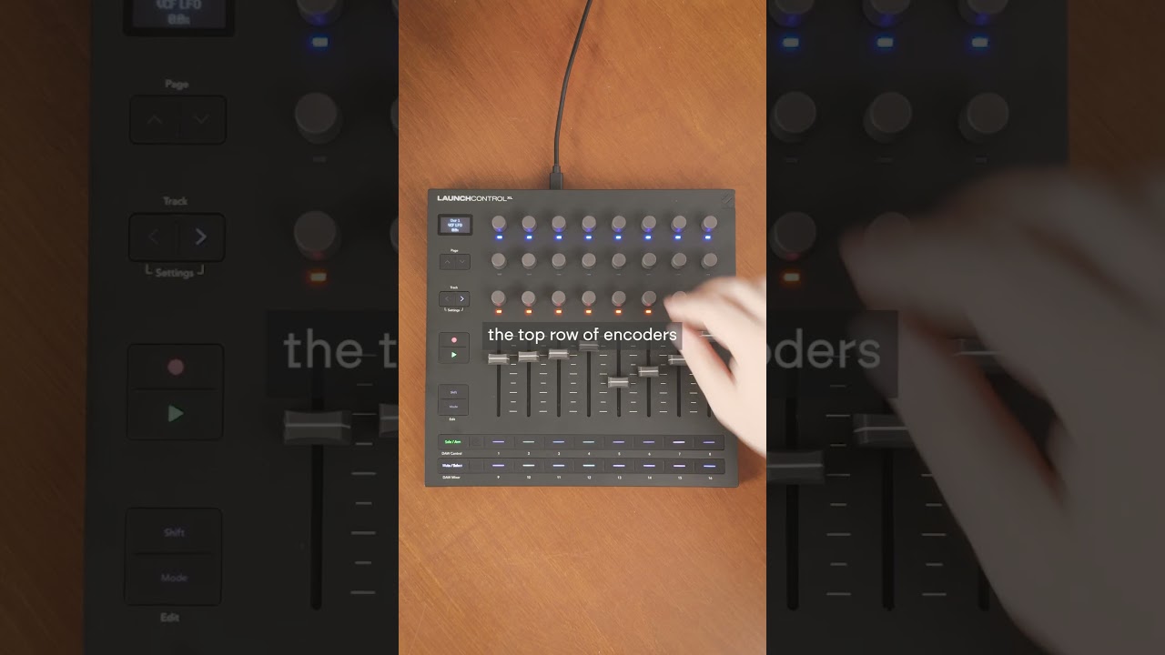 Launch Control XL 3でDAWをコントロールする – Novationユーザーガイド