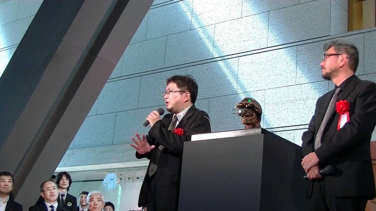 館長庵野秀明「特撮博物館」／映画「巨神兵東京に現わる」記者発表会