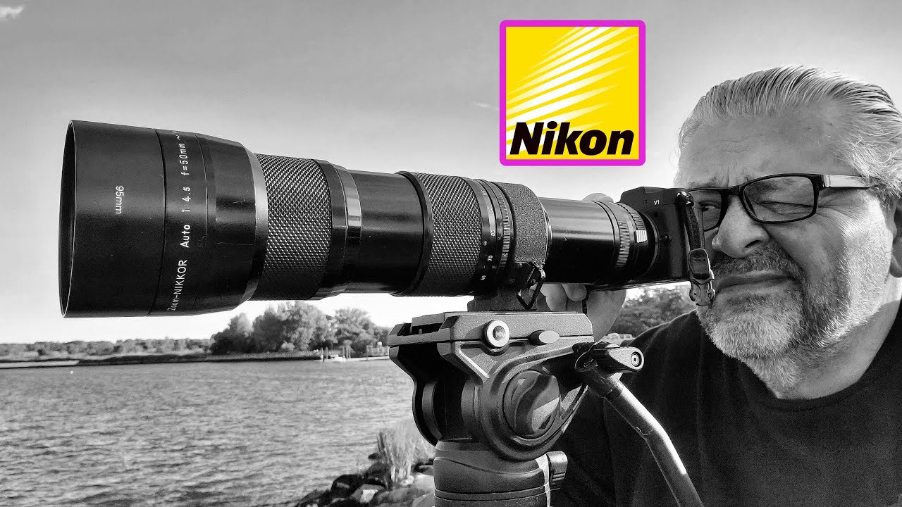 Nikkor 50-300mm f4.5 Lens + Nikon V1 camera 1975 Panavision