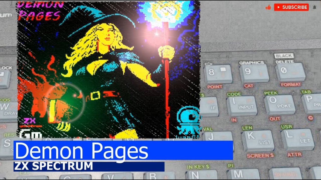 ZX Spectrum -=Demon Pages=- - YouTube