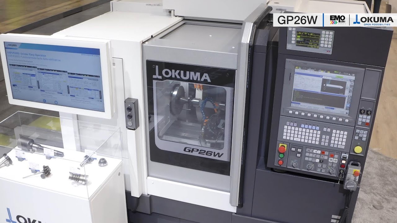 GP26W_EMO2021【OKUMA CORPORATION JAPAN】 - YouTube