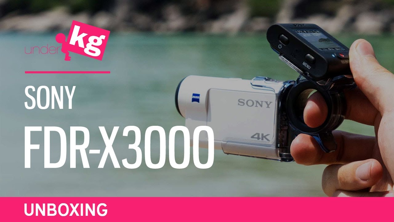 Sony FDR-X3000 Unboxing: Super Stable 4K Action Cam [4K] - YouTube