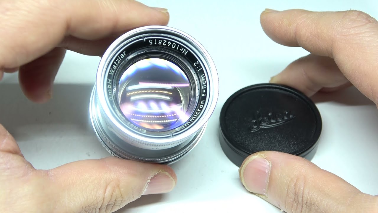 LEICA ライカ トリウム 放射能 Summicron ズミクロン 50mmF2 沈胴 L