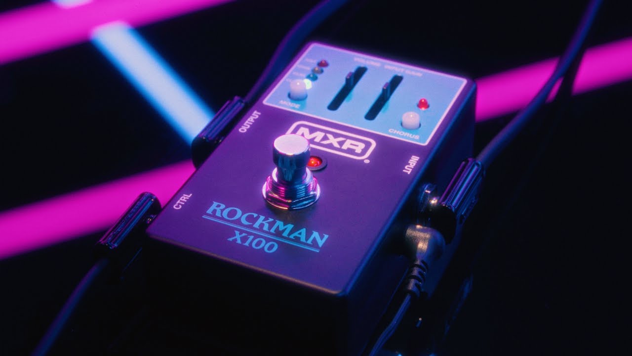 MXR® | ROCKMAN® X100™ ANALOG TONE PROCESSOR | MX100 | モリダイラ楽器