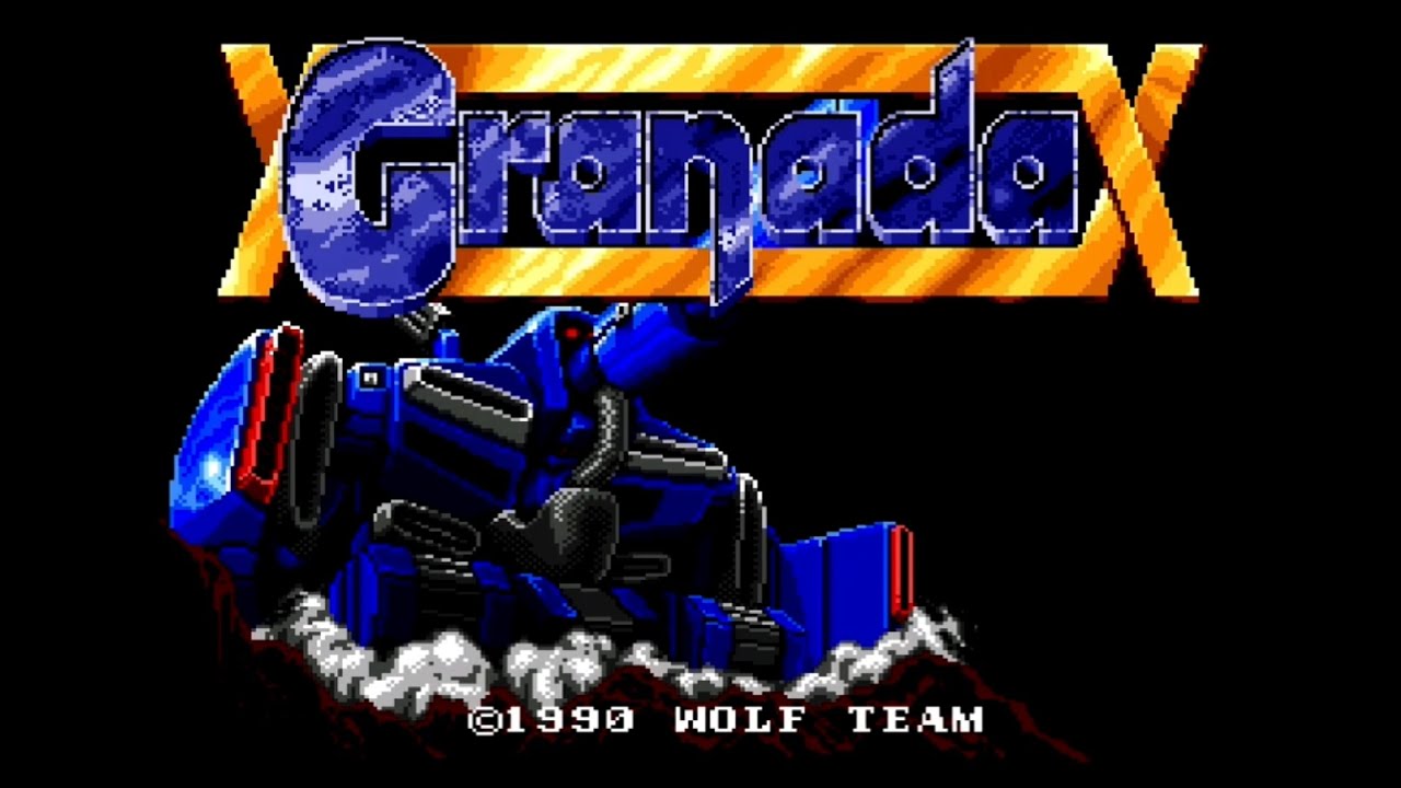 MD】グラナダ Granada【実況なし/初見プレイ/メガドライブ/720p/60fps