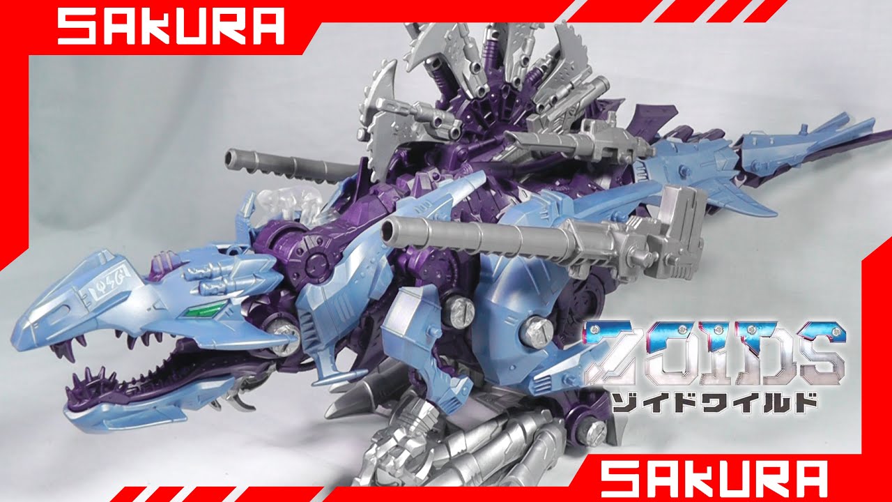 ZWR06サイコジェノスピノ/レビュー【ゾイドワイルド列伝】 - YouTube