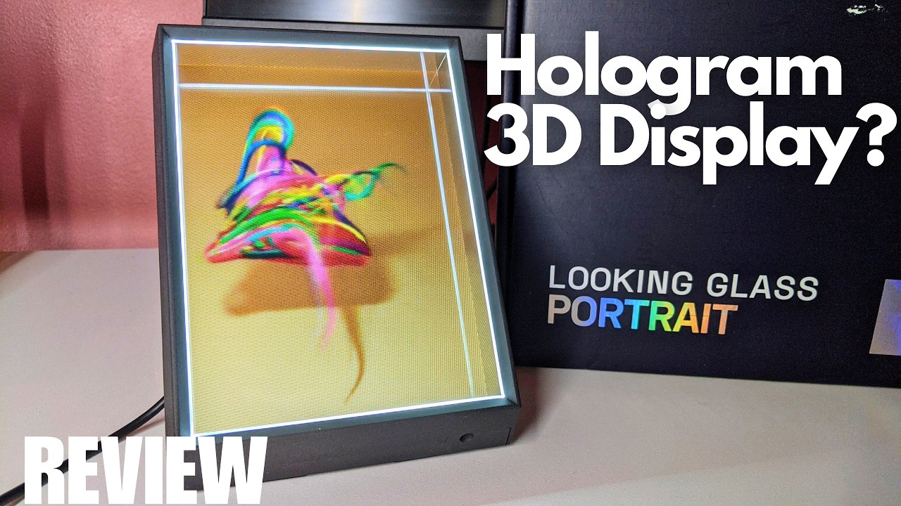 Straight out of Sci-Fi: unboxing the Looking Glass Portrait! - YouTube