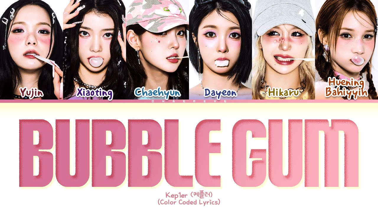 kep1er バヒエ bubble gum ポラロイド kep1er バヒエ bubble gum