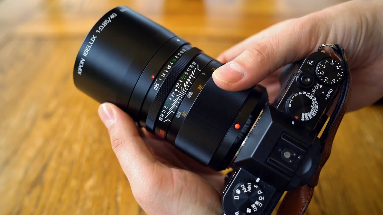 Extreme Aperture: f/0.85 Handevision (Kipon) Ibelux 40mm II lens