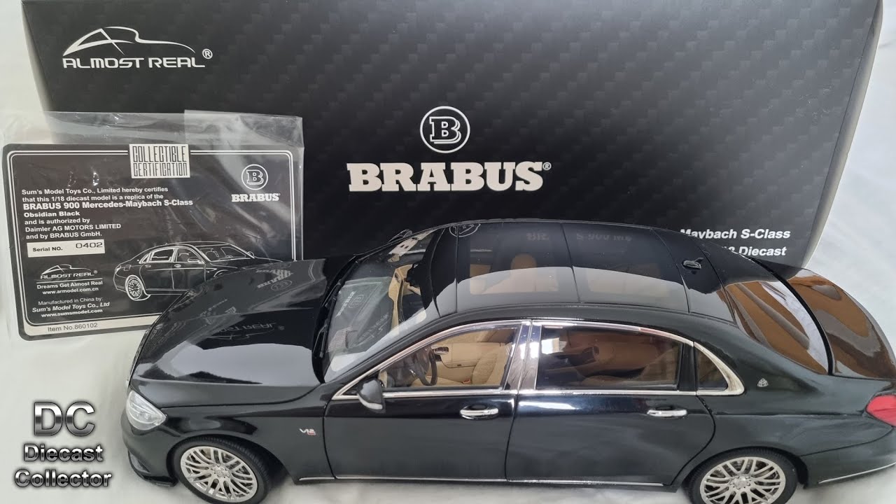 希少 1/18 メルセデスマイバッハ ブラバス900 Almost Real 楽天市場