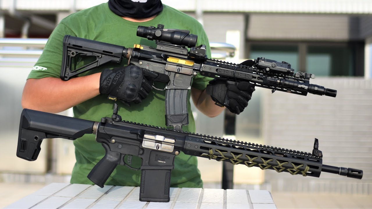 KSC AR15 MEGA MKM HRT風カスタム KSC AR15 MEGA MKM HRT風カスタム