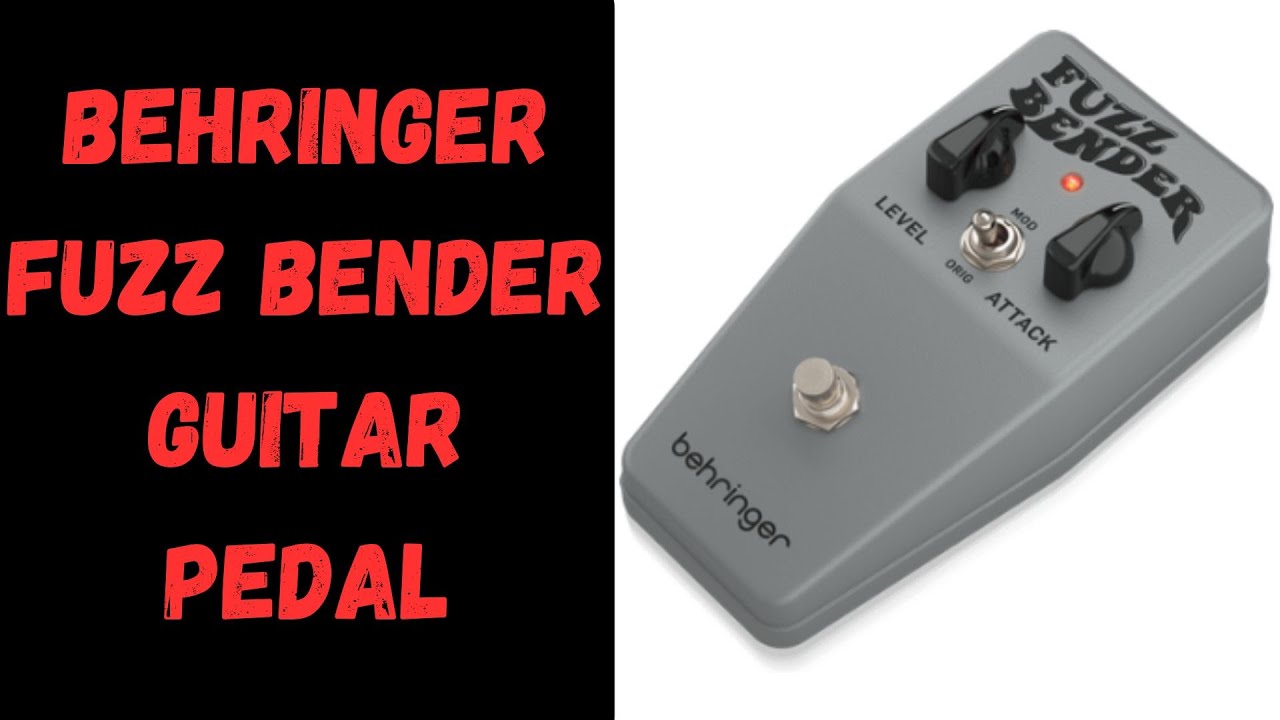 Behringer Fuzz Bender Guitar Pedal - YouTube