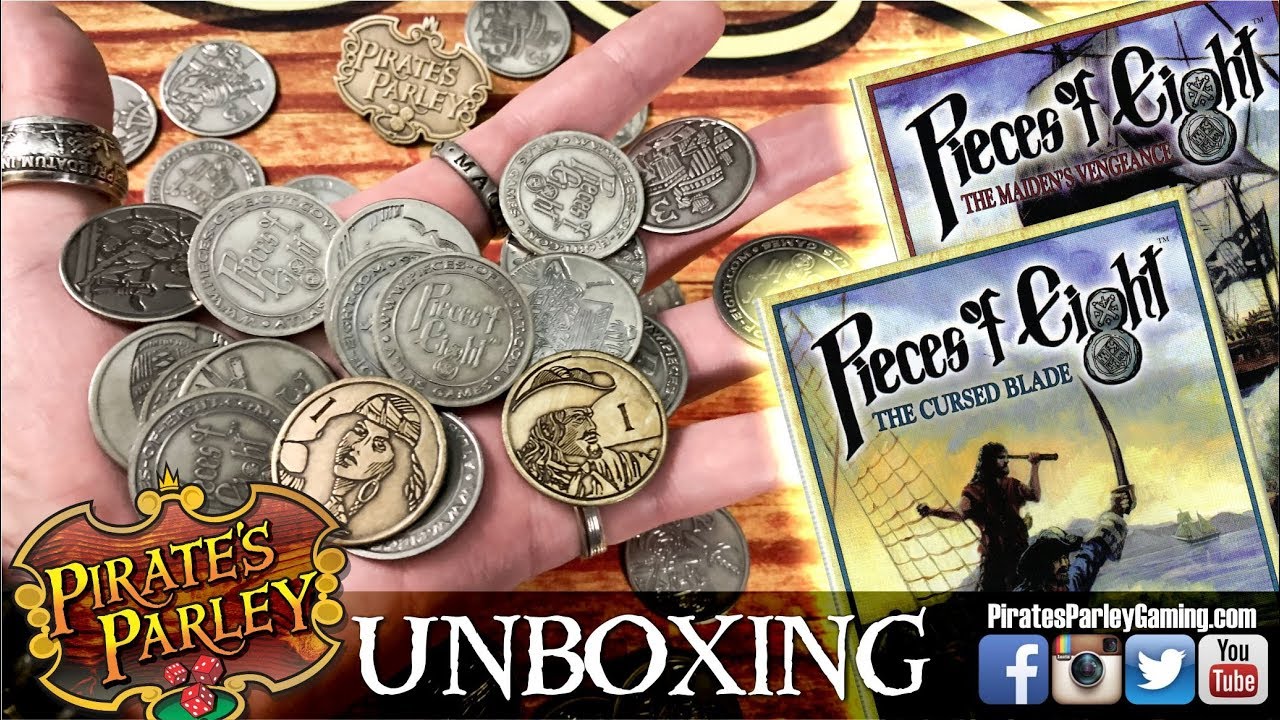 Pieces of Eight UNBOXING (with Pirates!) - YouTube