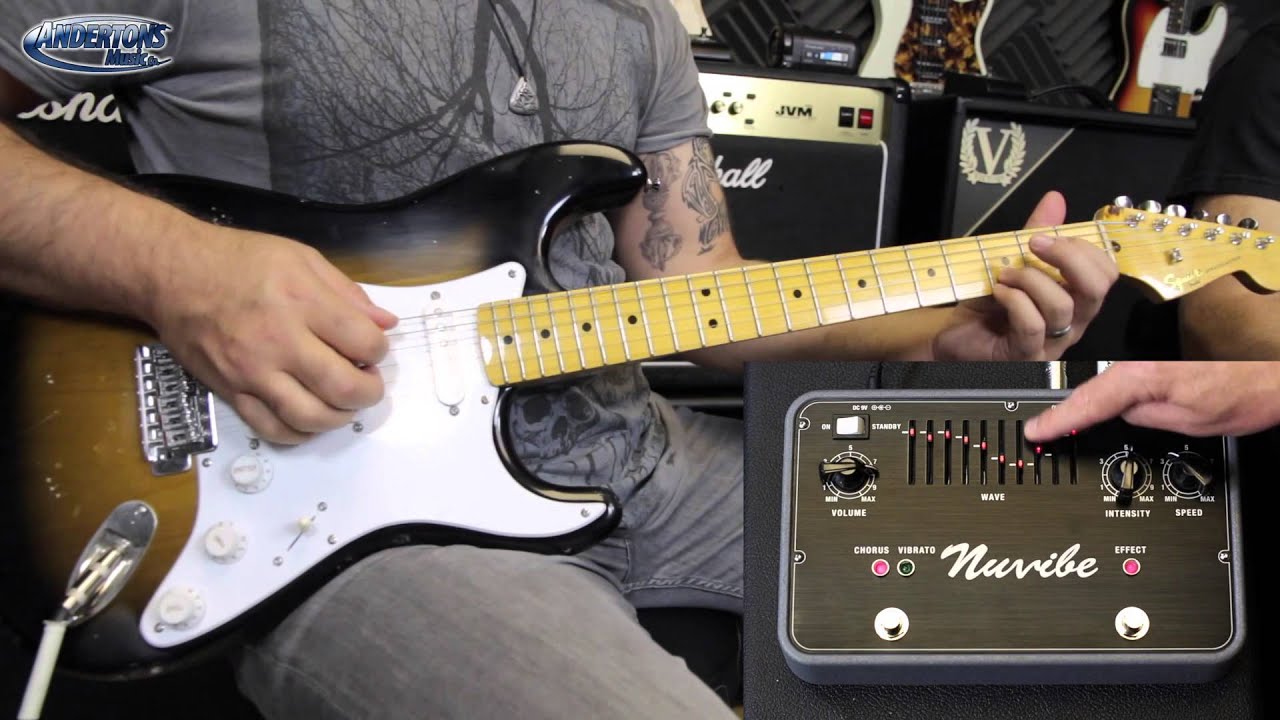 Korg Nuvibe Chorus & Vibrato Pedal Demo - YouTube