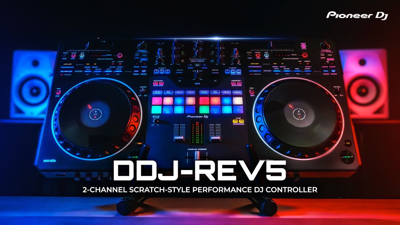 Pioneer DDJ-REV5 & パイオニア djm250mk2 Pioneer DDJ-REV5