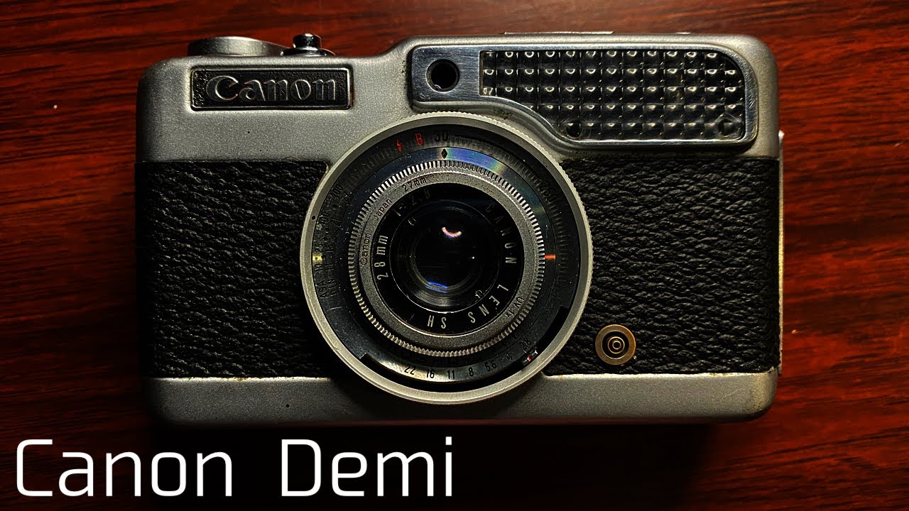 Canon Demi 1962年 25周年記念 コンパクト カメラ Canon Demi 1962年