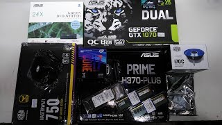 CPU Intel i7-8700 & ASUS PRIME H370-A CPU intel core i7 8700 +