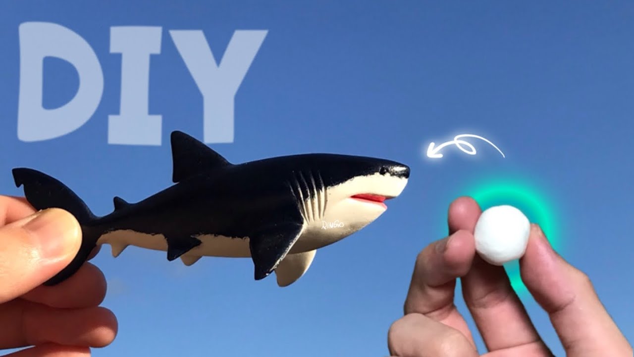 サメの口 立体レジンアート作品（YouTube:ラリティア）で制作過程観れ