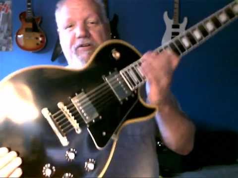 2011 EDWARDS by ESP E-LP 98 LTC Les Paul Custom .. Guitar Review