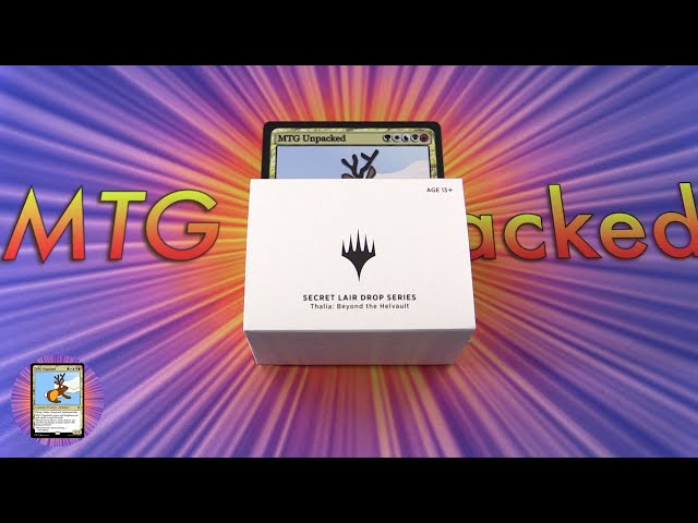 MTG Secret Lair - Thalia: Beyond the Helvault + BONUS FOIL - YouTube