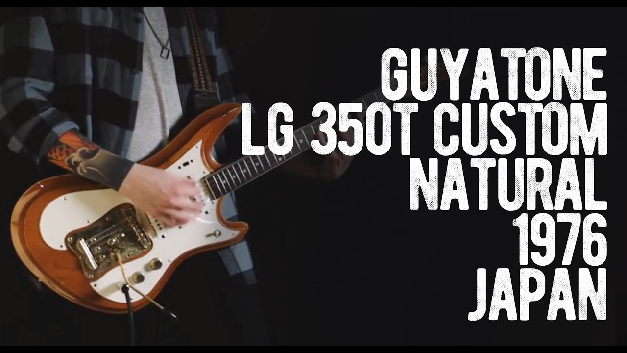Guyatone LG 350T Custom Natural 1976 Japan - YouTube