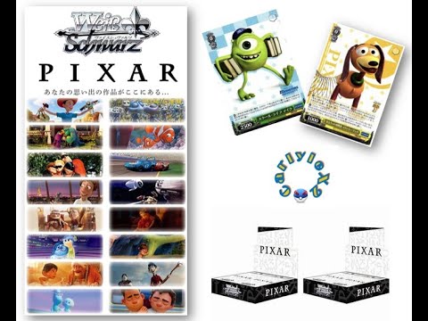 OPENING 5 Weiss Schwarz Japanese Disney Pixar Booster Boxes