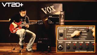 VOX Valvetronix VT20+ Sound Check!! - YouTube