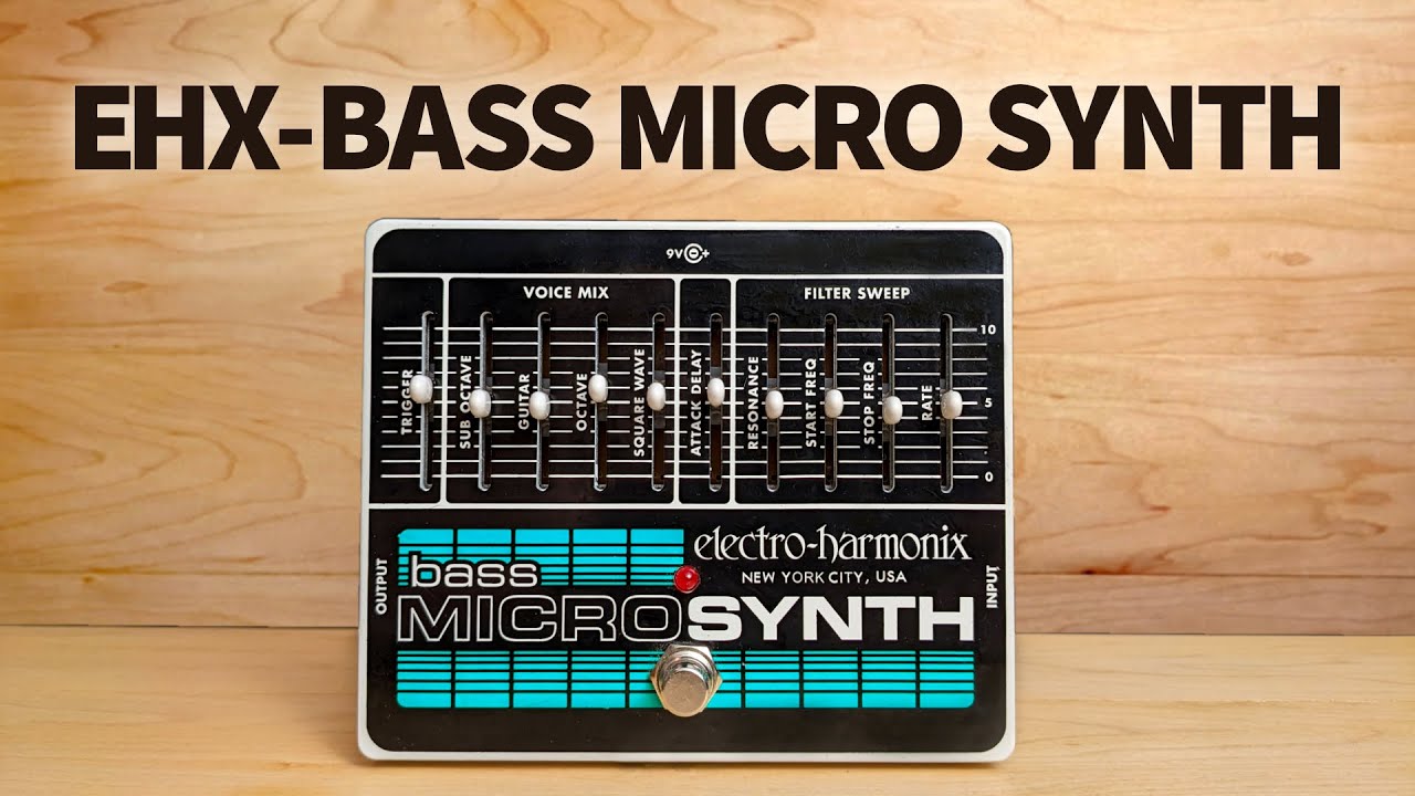 Electro-Harmonix - Bass Micro Synth - YouTube