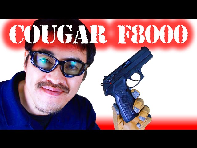 KSC M8000クーガーF(07)ブラックABS エアガン レビュー#223 - YouTube