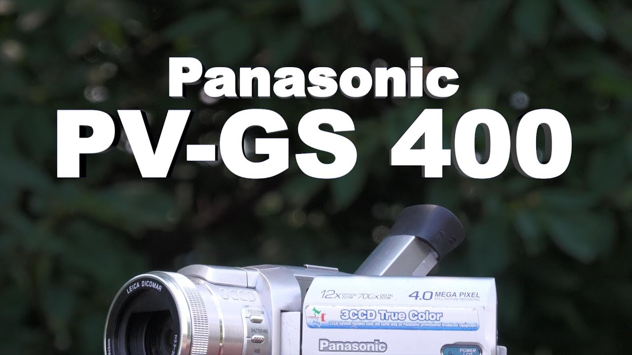 Episode 14: Panasonic PVGS400 - YouTube