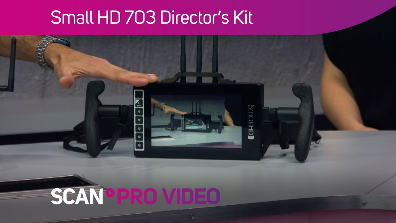 SmallHD 703 Bolt Director's Kit in the Scan Pro Video Studio - YouTube