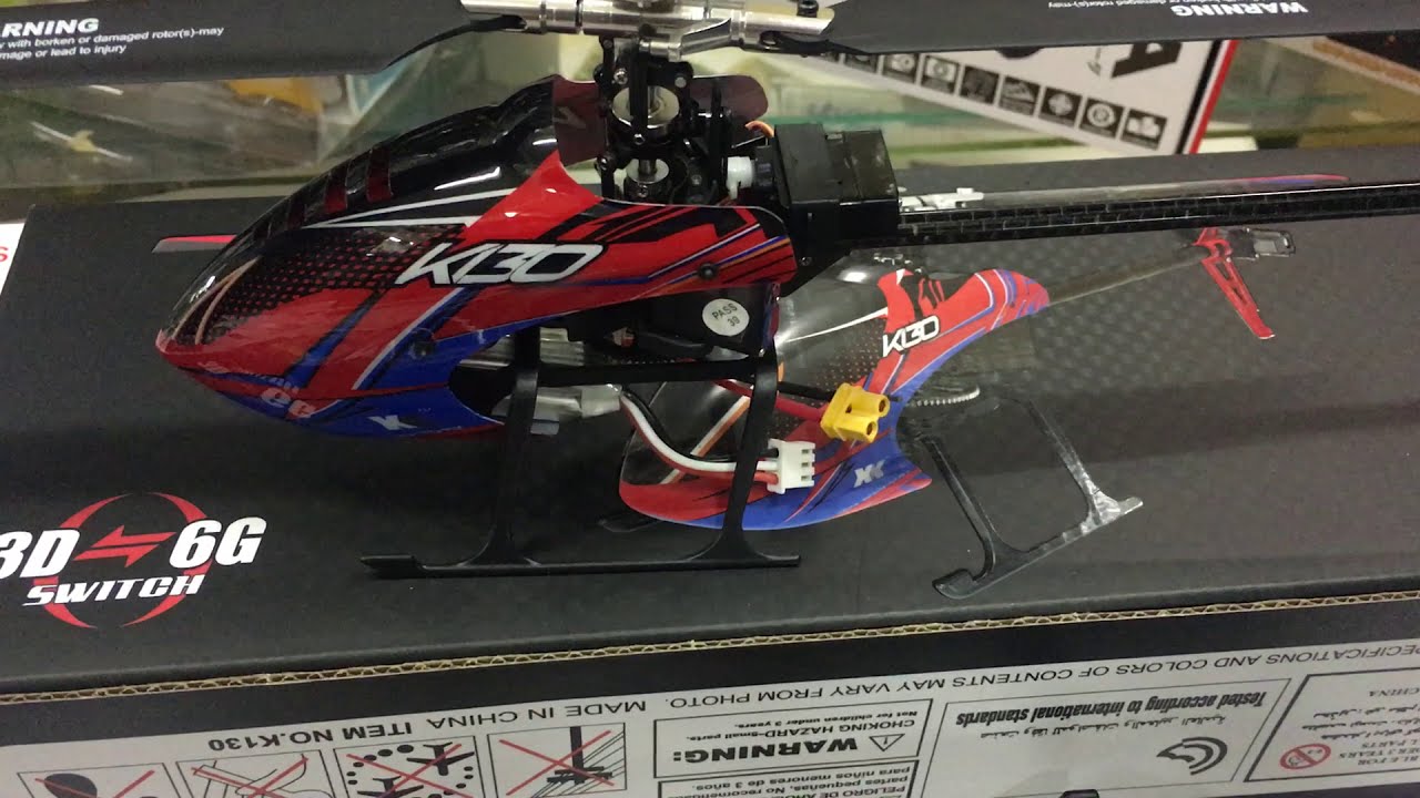 XK K130 ブラシレスモーター付きラジコンヘリ XK K130 ブラシレス