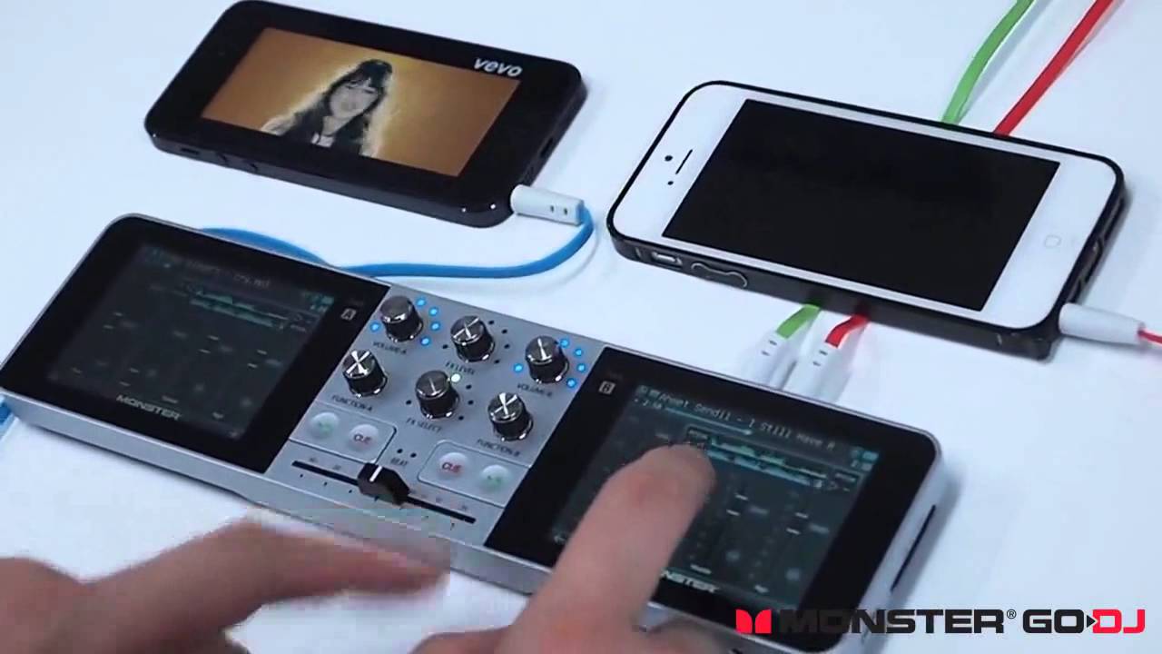 中古】MONSTER ポータブルDJシステム GODJ-C MONSTER ポータブルDJ