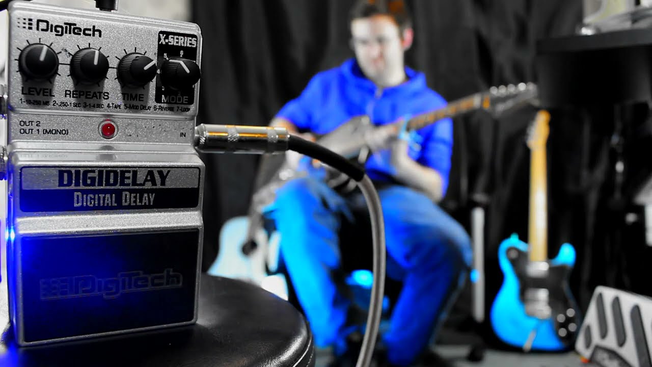 Digitech X-Series Delay - YouTube