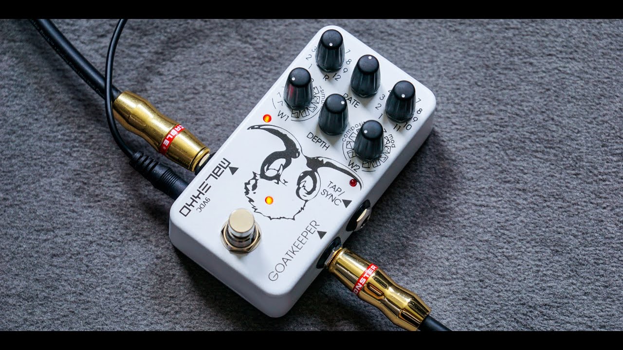 Malekko - Goatkeeper - 2-STAGE POLYRHYTHMIC ANALOG TREMOLO - YouTube