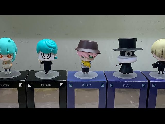 Eve KAIZIN キャラクター フィギュアセット 4体 Eve MV フィギュア 6体