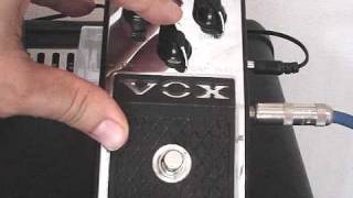 Vox V830.mp4 VOX V830 DISTORTION BOOSTER ビンテージ レア