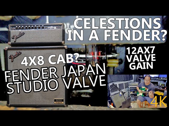 Fender (Japan) Studio Valve Hybrid G408 | Celestion Speakers | 4k